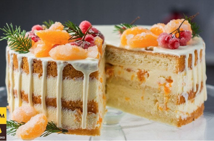 Мандариновий торт